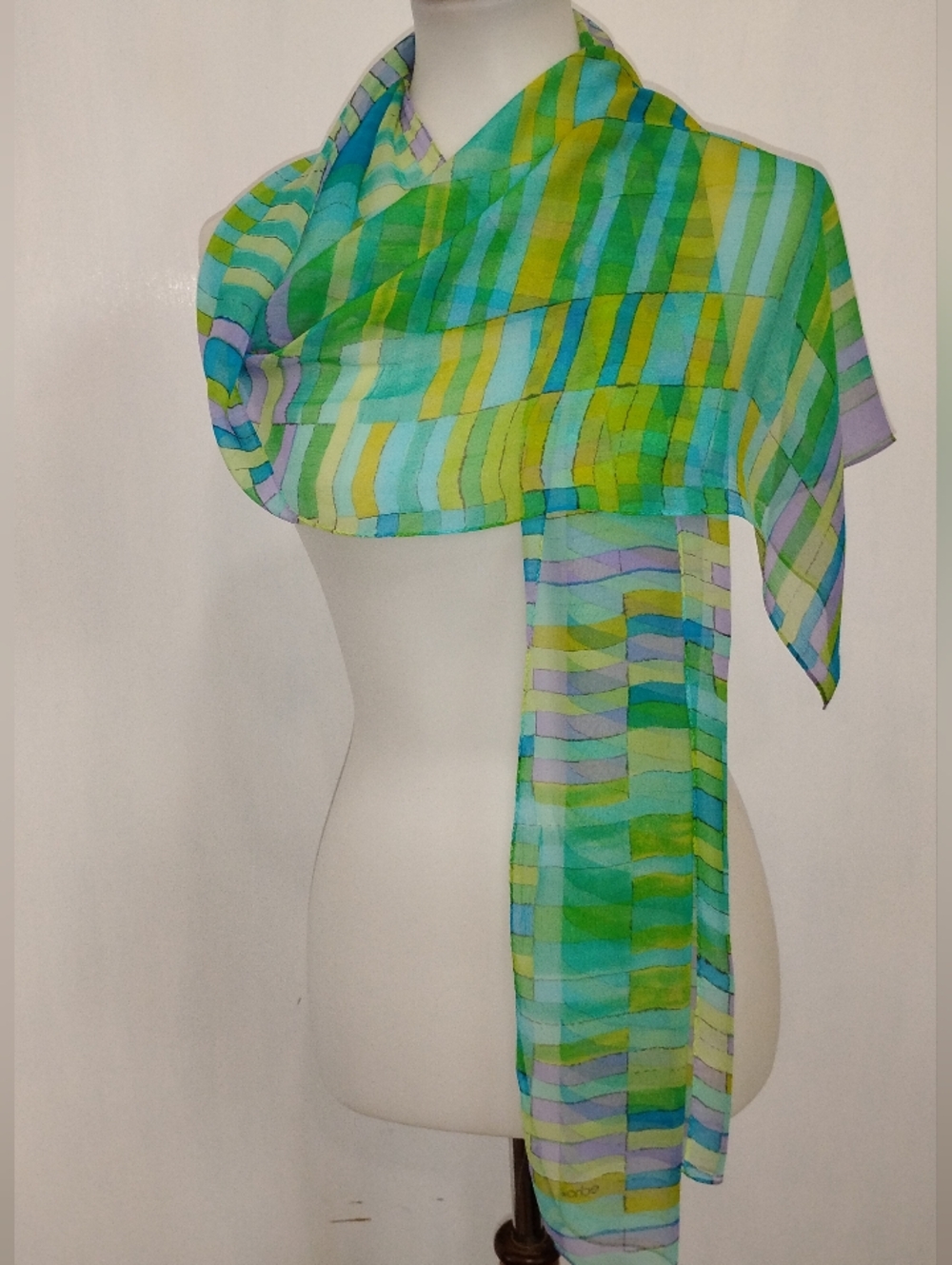 SILK CHIFFON ECHO SCARF